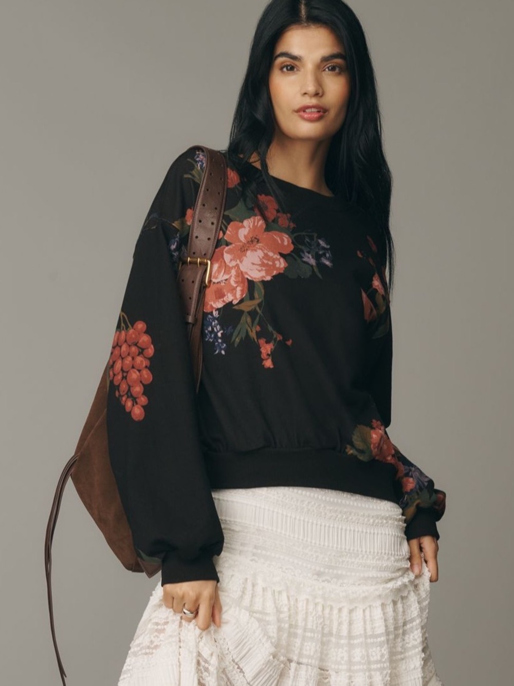 NWT - The Niki Bubble Sweatshirt by Pilcro
